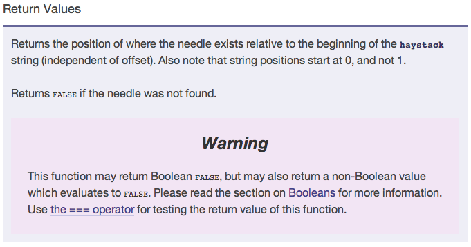 Read the Warnings